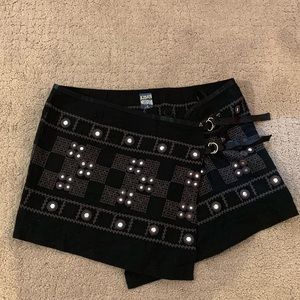 Free People Wrap Mini Skirt